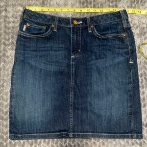 Carhartt Denim Mini Skirt.  Size 8.  Dark Wash.